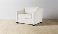 The Sullivan Chair-and-a-Half - Performance Linen Weave Flour