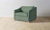 The Sullivan Chair-and-a-Half - Performance Stonewashed Linen Aspen