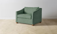 The Sullivan Chair-and-a-Half - Performance Stonewashed Linen Aspen