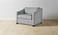 The Sullivan Chair-and-a-Half - Performance Linen Weave Cloud