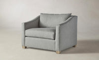 The Sullivan Chair-and-a-Half - Performance Linen Weave Cloud