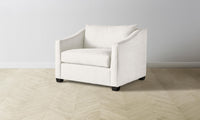 The Sullivan Chair-and-a-Half - Performance Textured Tweed Snow