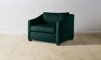 The Sullivan Chair-and-a-Half - Performance Velvet Emerald