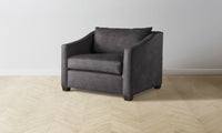 The Sullivan Chair-and-a-Half - Performance Velvet Slate