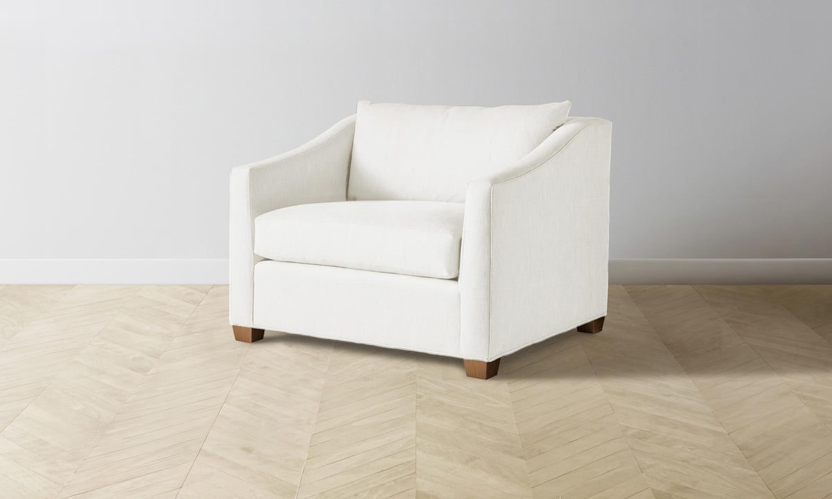 The Sullivan Chair-and-a-Half - Performance Woven Chenille Lace