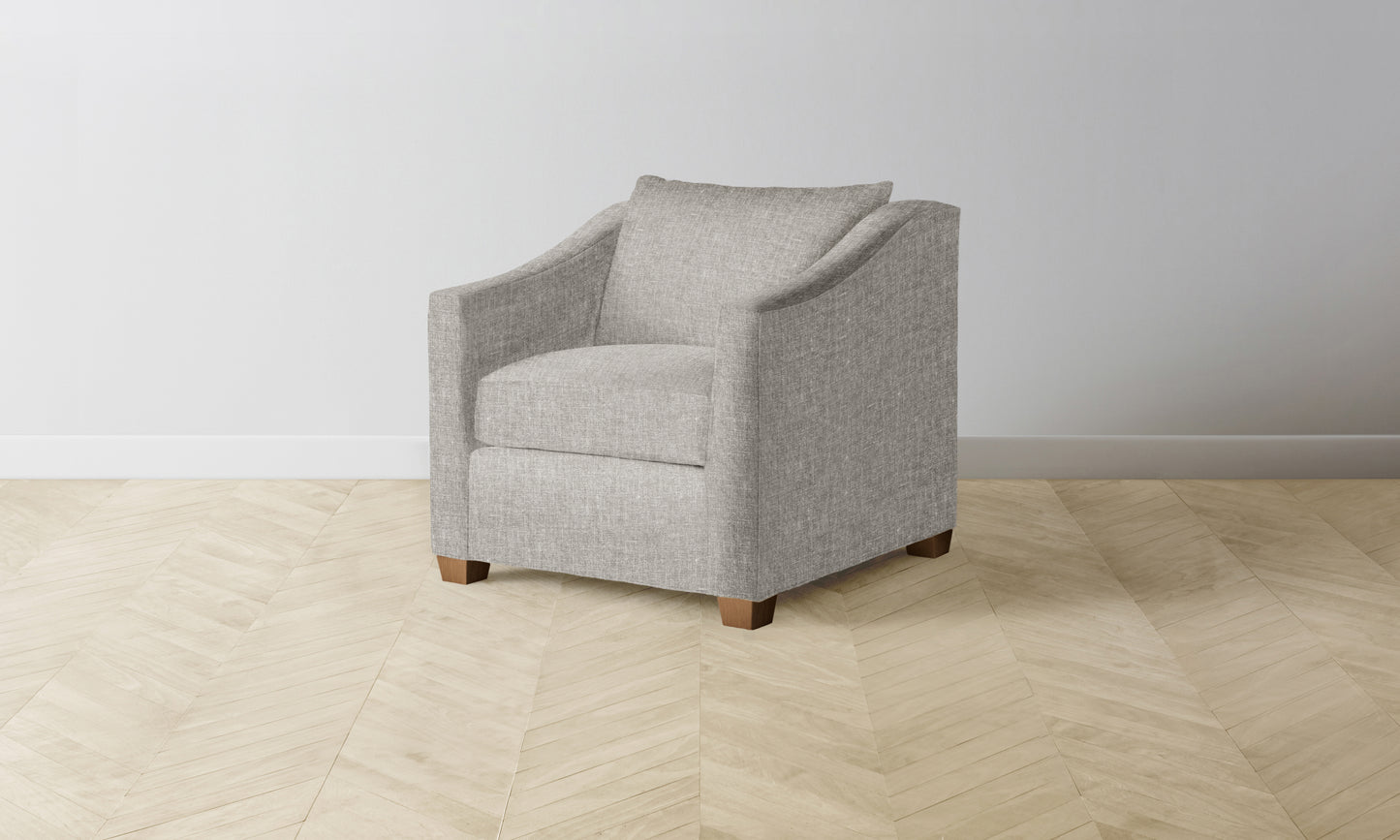 The Sullivan Chair - Belgian Linen Agate