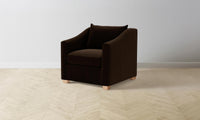 The Sullivan Chair - Mohair Chocolate