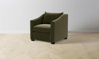 The Sullivan Chair - Mohair Moss