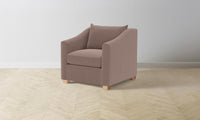 The Sullivan Chair - Mohair Peony