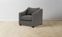 The Sullivan Chair - Pebbled Leather Ash