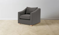 The Sullivan Chair - Pebbled Leather Ash