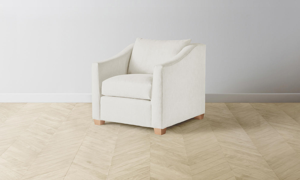 The Sullivan Chair - Performance Linen Weave Flour