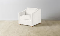 The Sullivan Chair - Performance Textured Tweed Snow