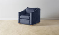 The Sullivan Chair - Performance Velvet Midnight