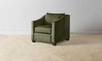 The Sullivan Chair - Performance Velvet Olive