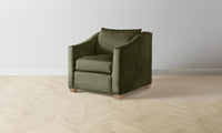 The Sullivan Chair - Performance Velvet Olive