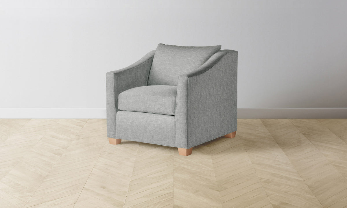 The Sullivan Chair - Performance Woven Chenille Rain