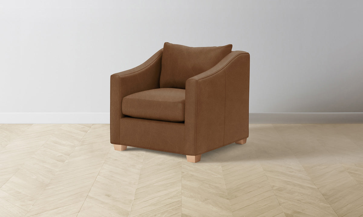 The Sullivan Chair - Tuscan Leather Cognac