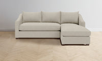 The Sullivan Sectional - Belgian Linen Alder