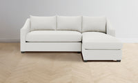 The Sullivan Sectional - Belgian Linen Egret