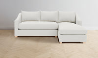 The Sullivan Sectional - Belgian Linen Egret