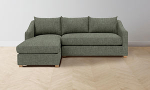 The Sullivan Sectional - Heritage Belgian Linen Thyme