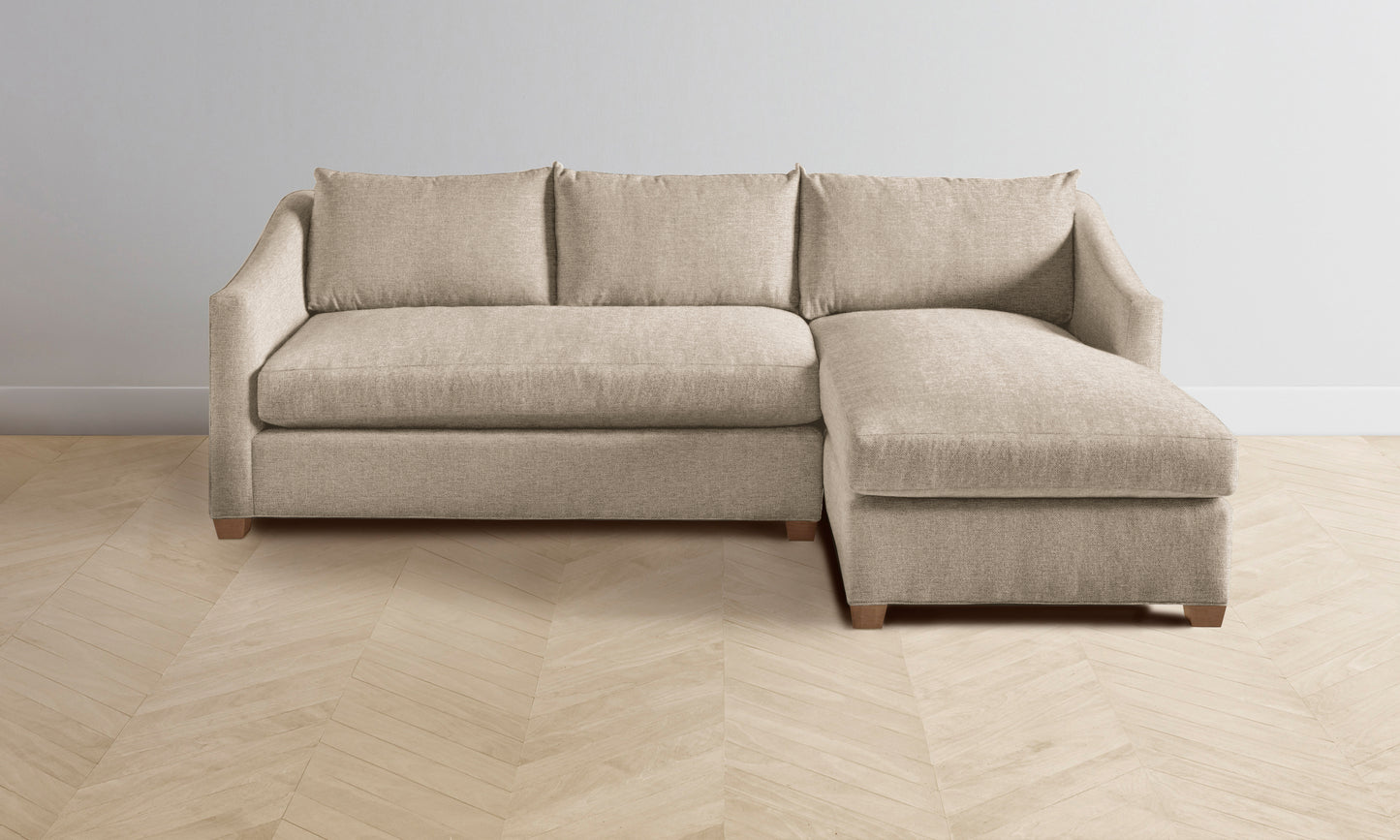 The Sullivan Sectional - Merino Wheat