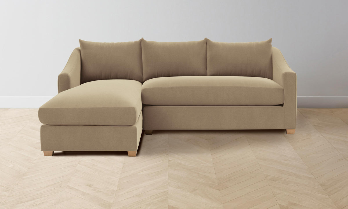 The Sullivan Sectional - Mohair Almond