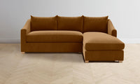 The Sullivan Sectional - Mohair Brown Sugar