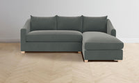 The Sullivan Sectional - Mohair Fog