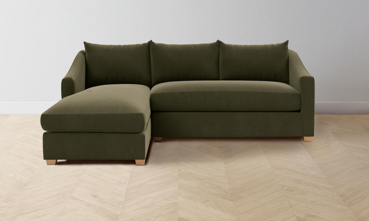 The Sullivan Sectional - Mohair Moss