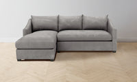 The Sullivan Sectional - Nubuck Leather Asphalt