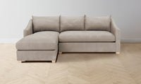 The Sullivan Sectional - Nubuck Leather Fawn