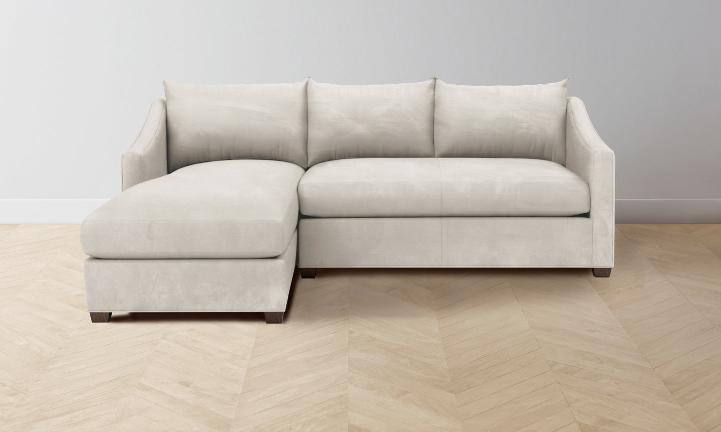 The Sullivan Sectional - Nubuck Leather Sail