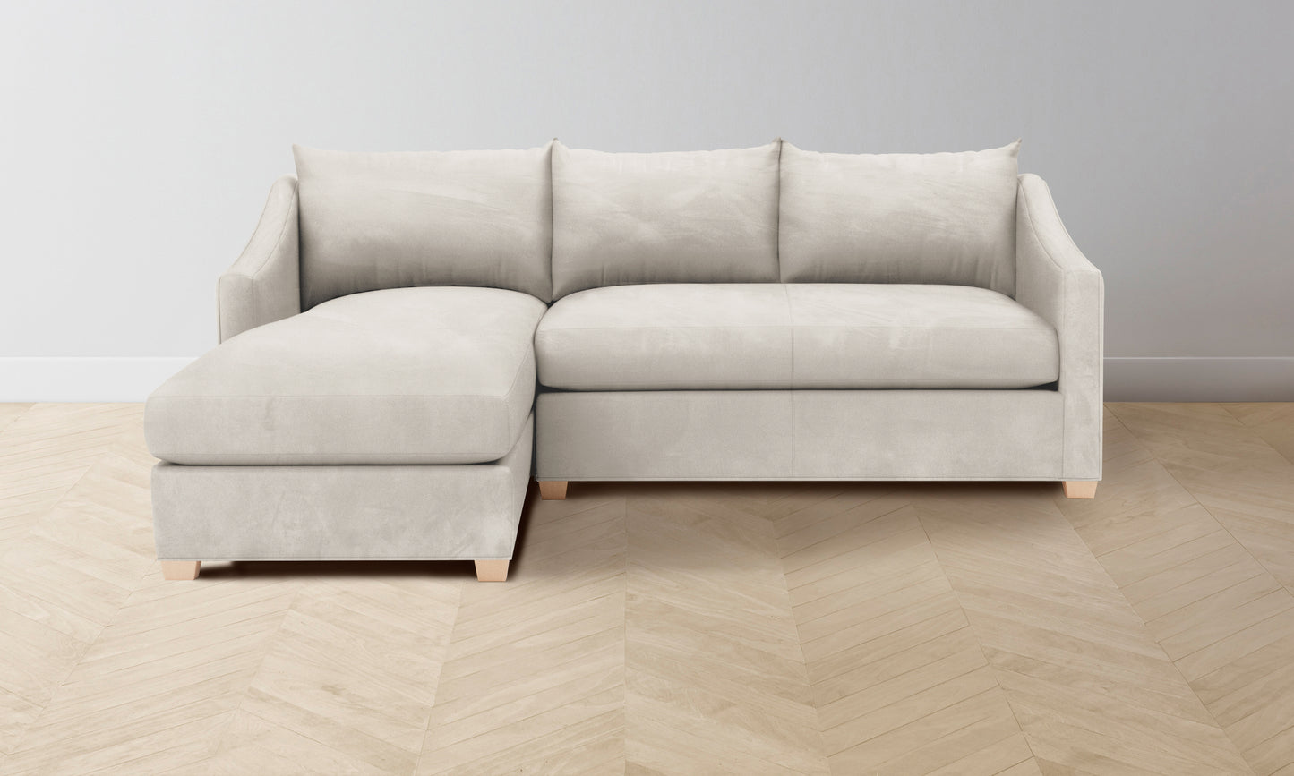 The Sullivan Sectional - Nubuck Leather Sail