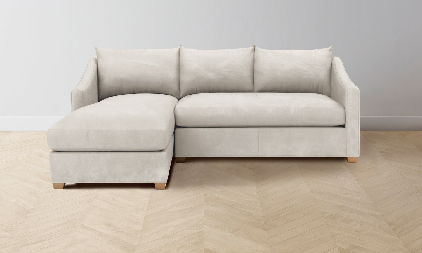 The Sullivan Sectional - Nubuck Leather Sail