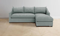 The Sullivan Sectional - Nubuck Leather Tide