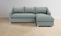 The Sullivan Sectional - Nubuck Leather Tide