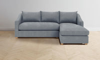 The Sullivan Sectional - Performance Mélange Weave Aegean