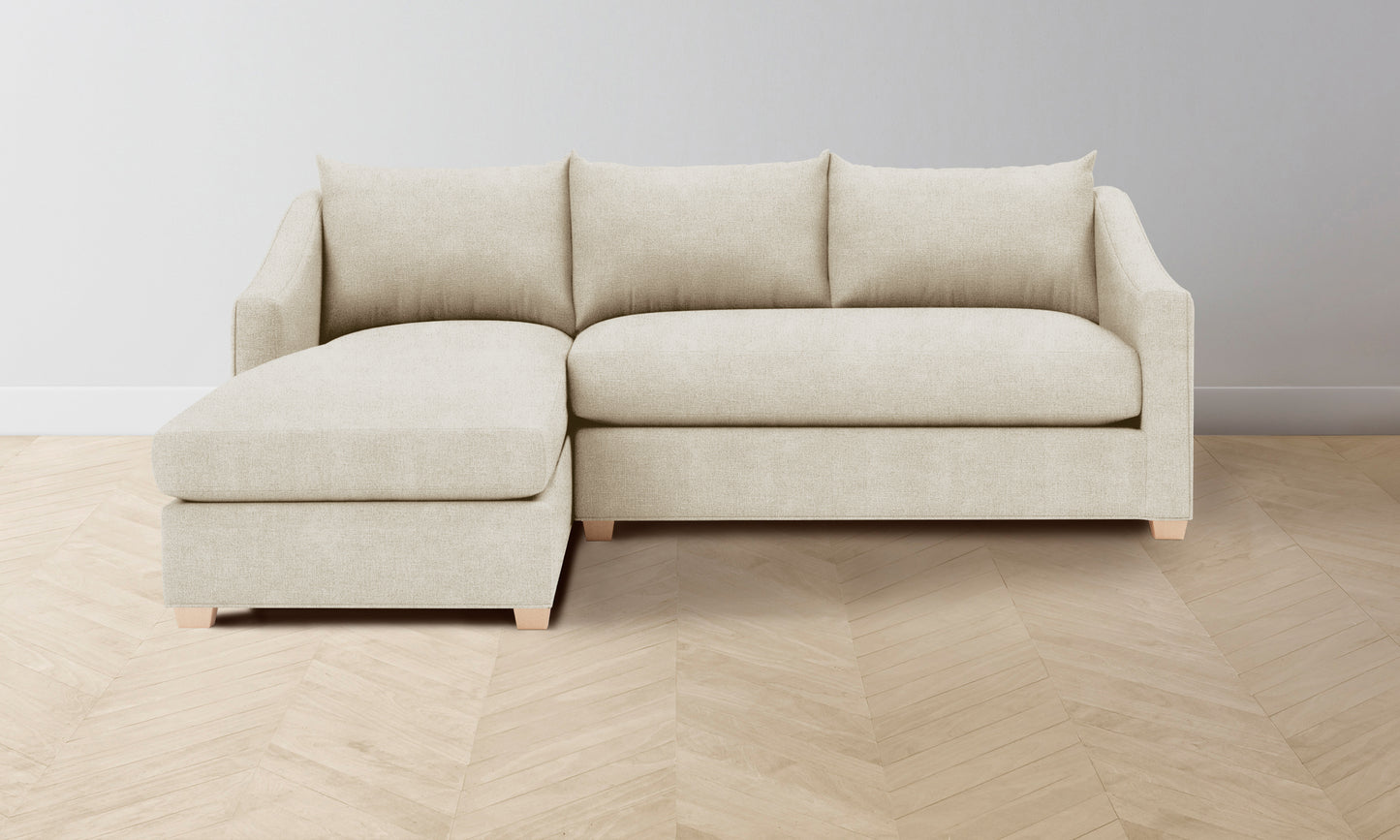 The Sullivan Sectional - Performance Melange Weave Shell