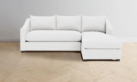 The Sullivan Sectional - Performance Linen Weave Pure White