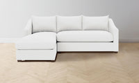 The Sullivan Sectional - Performance Linen Weave Pure White