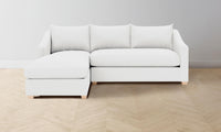 The Sullivan Sectional - Performance Linen Weave Pure White