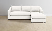 The Sullivan Sectional - Performance Textured Tweed Snow