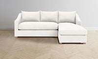 The Sullivan Sectional - Performance Textured Tweed Snow