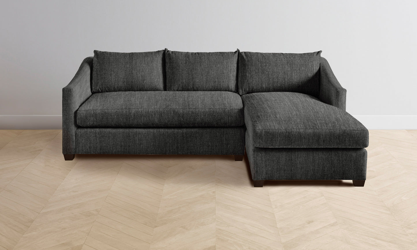 The Sullivan Sectional - Performance Tweed Char