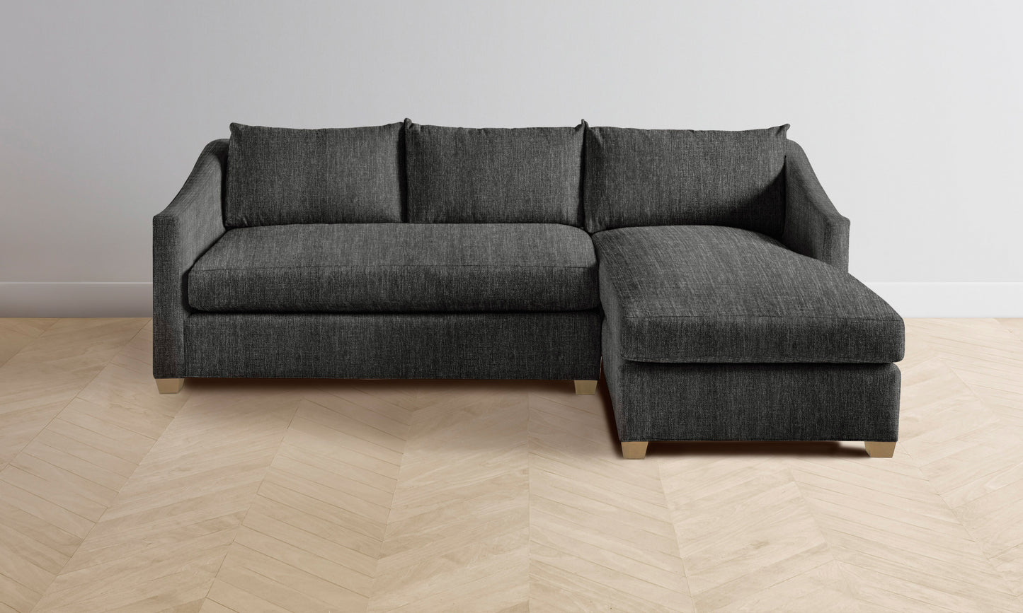 The Sullivan Sectional - Performance Tweed Char