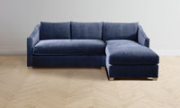 The Sullivan Sectional - Performance Velvet Midnight