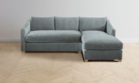 The Sullivan Sectional - Performance Velvet Seafoam