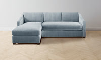 The Sullivan Sectional - Performance Velvet Sky